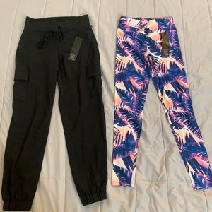 Kyodan 2 pairs of pants - legging, jogger size XS